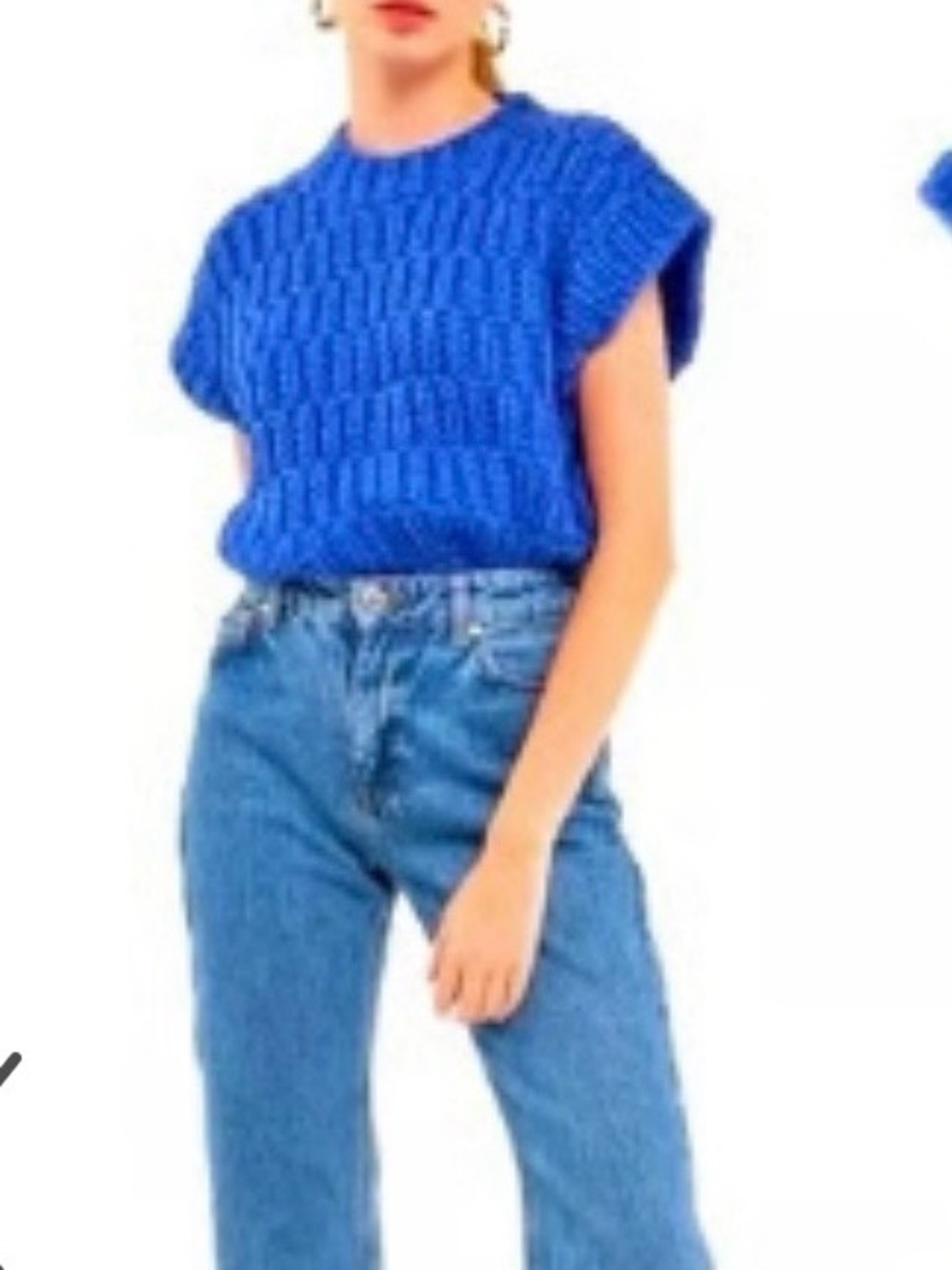 NWT English Factory Chunky Knit Sweater, Size XS